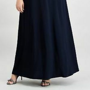 Alex Evenings Dresses - ALEX EVENINGS Womens Navy Embellished Sequined Emp Alex Evenings Dresses - ALEX EVENINGS Womens Navy Embellished Sequined Emp